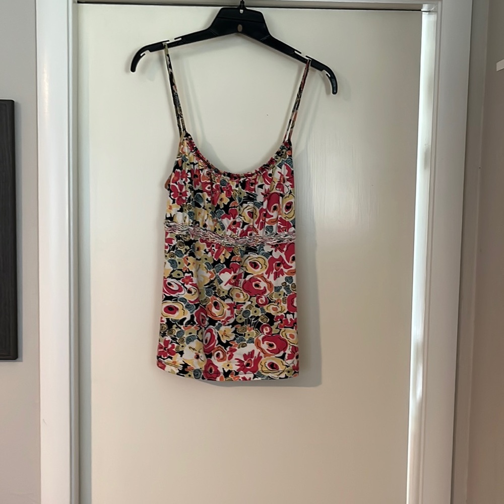 Floral tank top